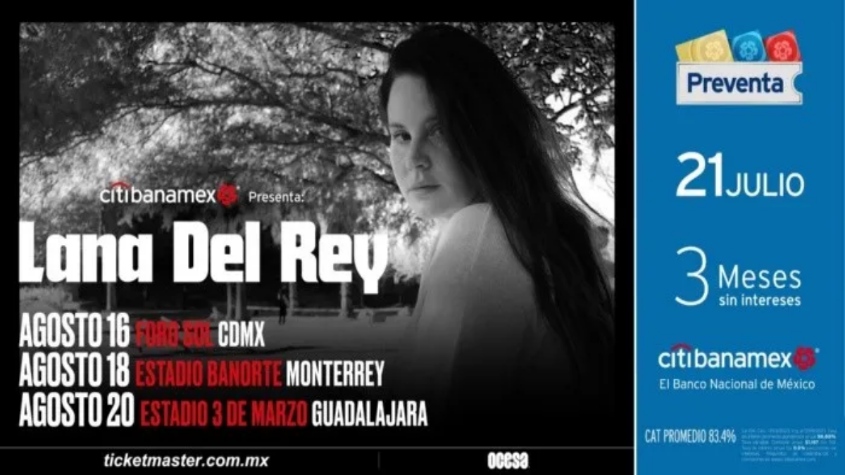 Lana del Rey tendrá concierto en Guadalajara post thumbnail image