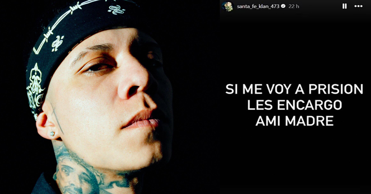 ¿Santa Fe Klan en prisión? Cantante publica enigmático mensaje y vídeos sospechosos post thumbnail image