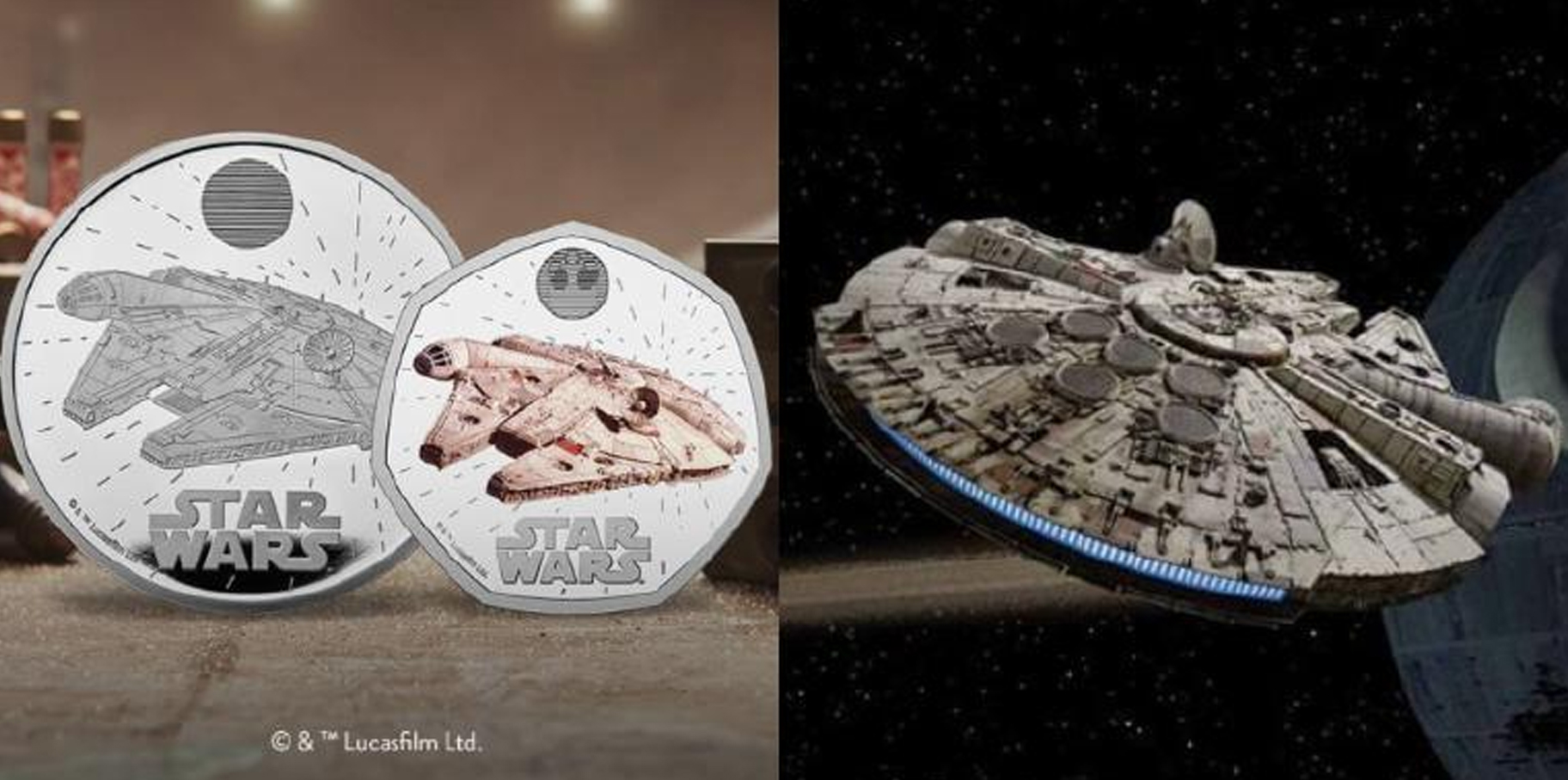 Lanzan moneda inspirada en “El Halcón Milenario” de Star Wars en una moneda coleccionable del Reino Unido post thumbnail image