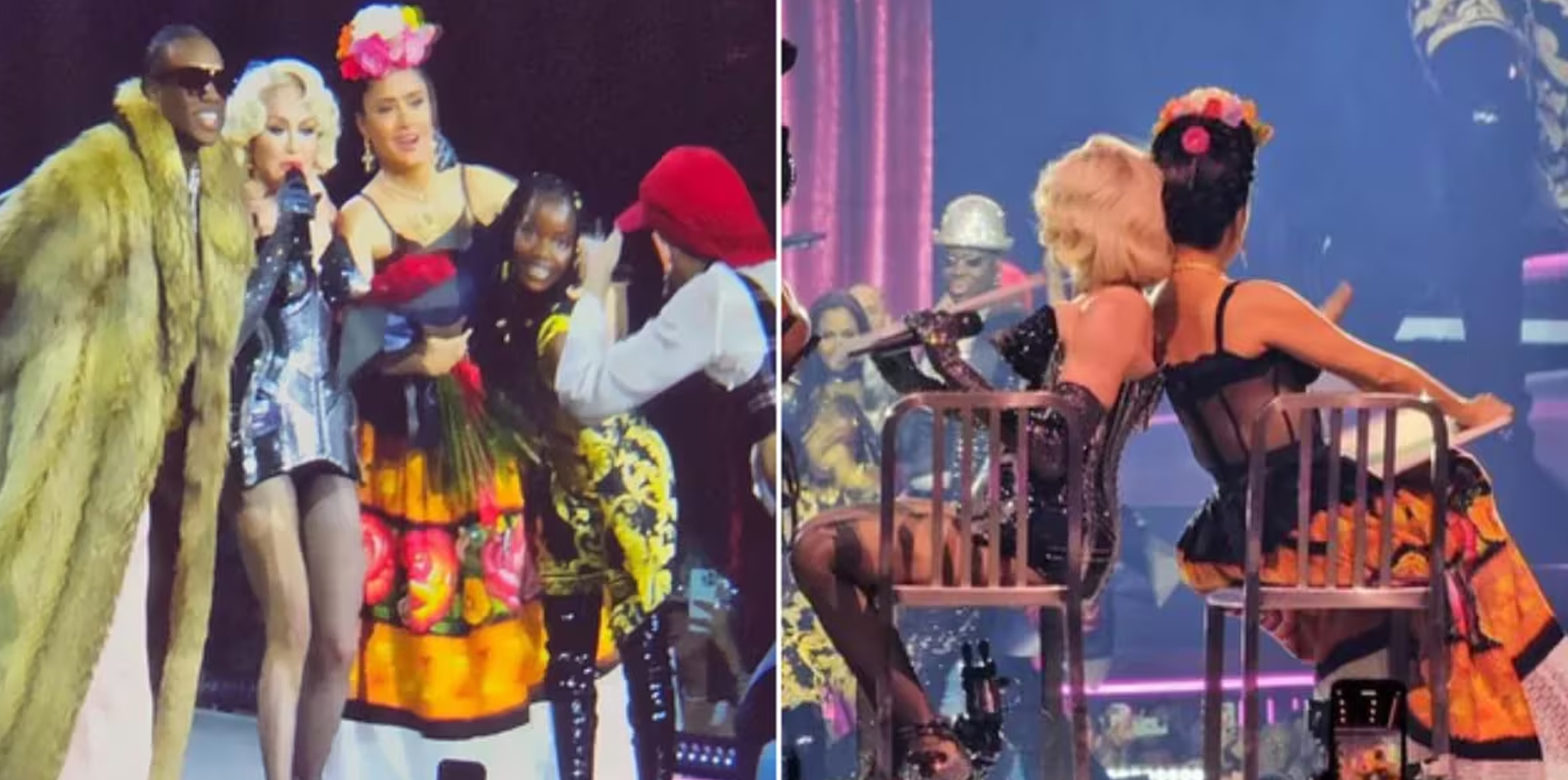 Salma Hayek es la invitada de Madonna en su último concierto en la CDMX, ¡así se vivió el increíble momento! (Video) post thumbnail image