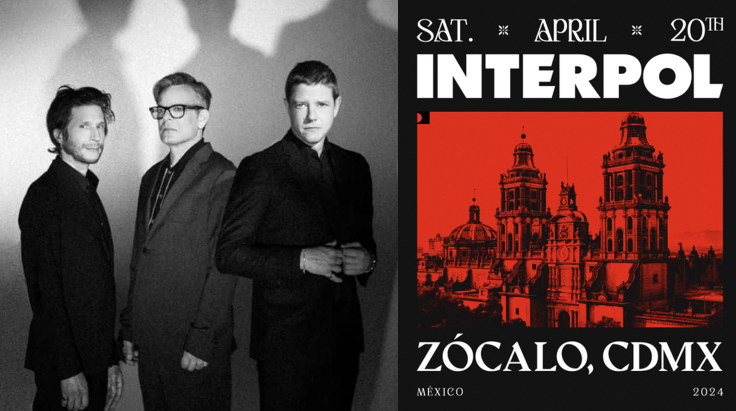 Interpol dará concierto gratuito en el Zócalo de la CDMX post thumbnail image