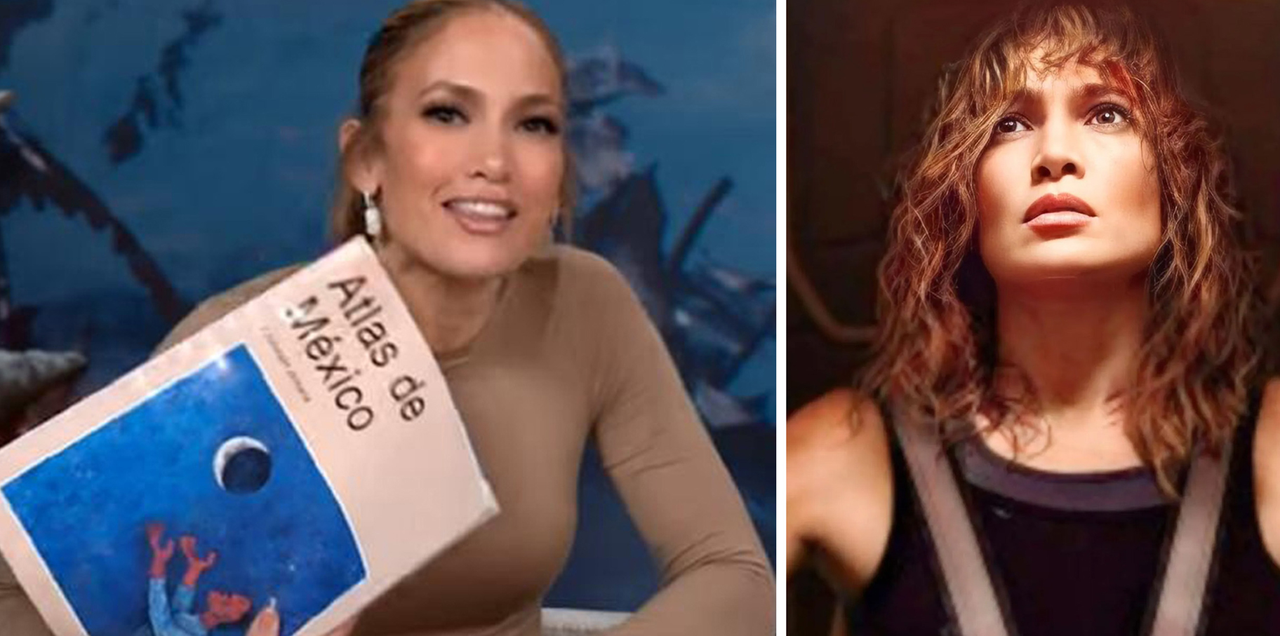 ¿Juntos Jennifer López y un atlas de primaria? Si ocurrió pero, es parte de su visita a México post thumbnail image