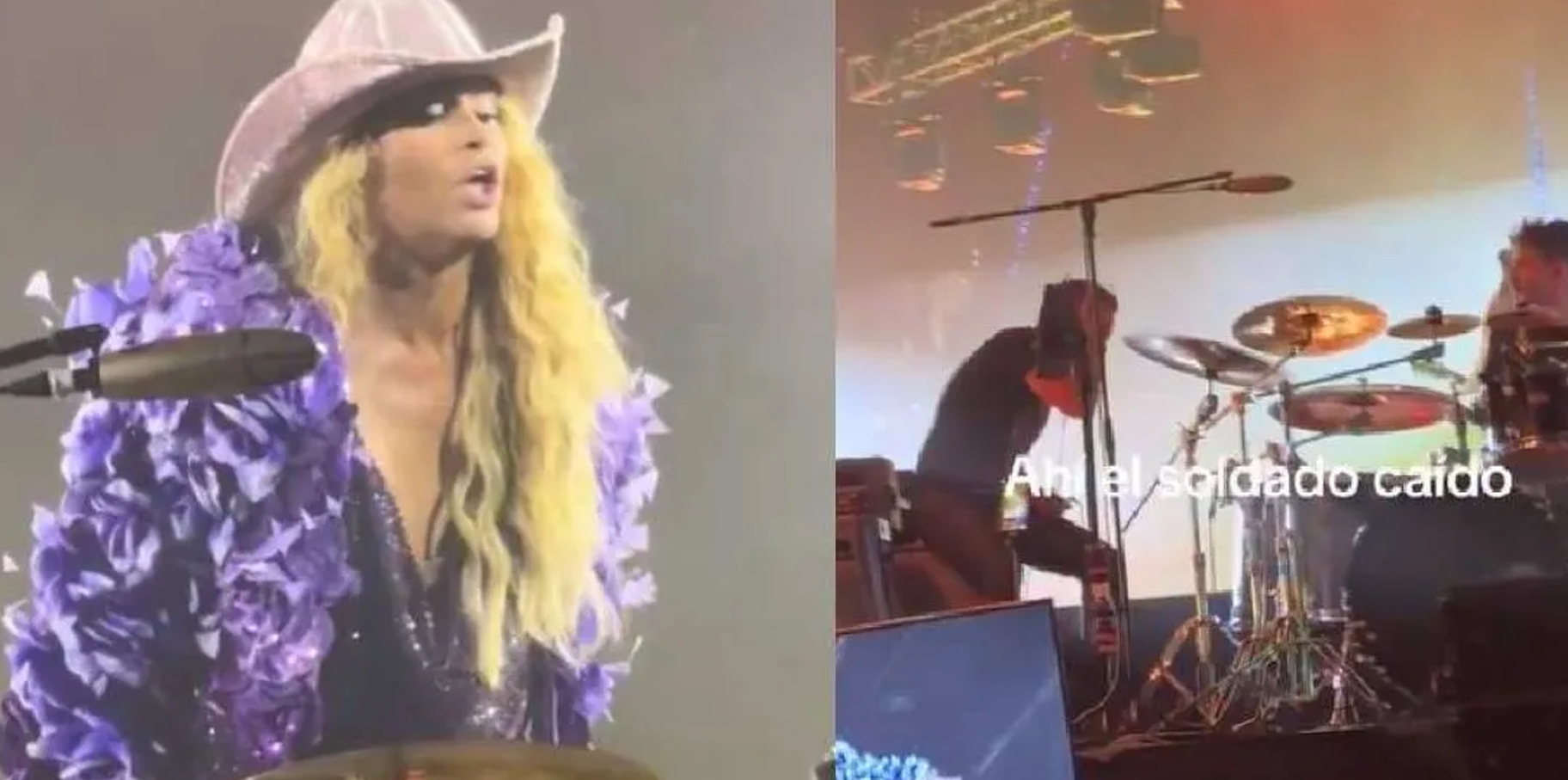 Paulina Rubio regaña a baterista en pleno concierto en vivo (Video) post thumbnail image
