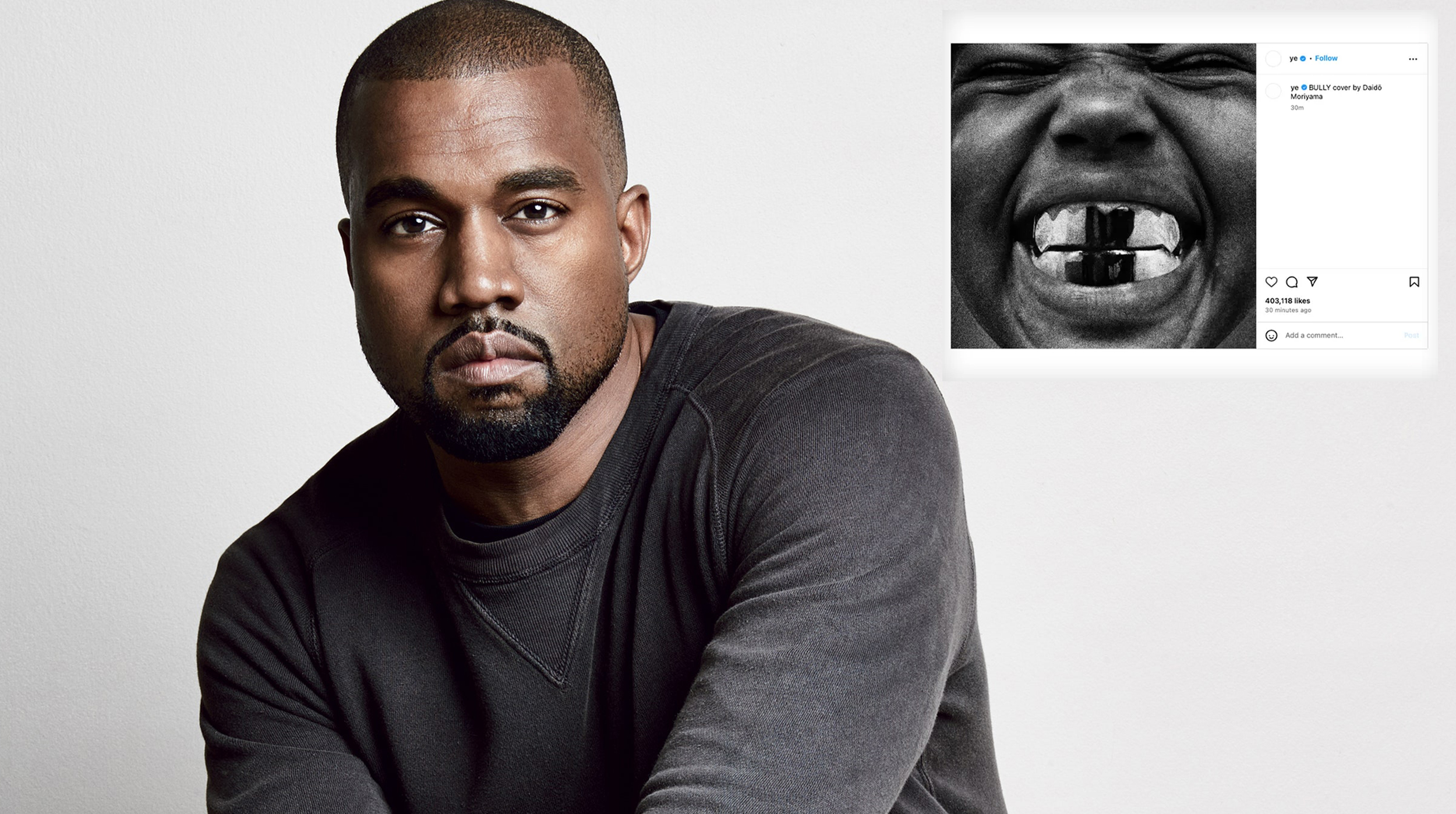 Kanye ‘Ye’ West presenta la portada de su esperado Álbum ‘Bully’ post thumbnail image