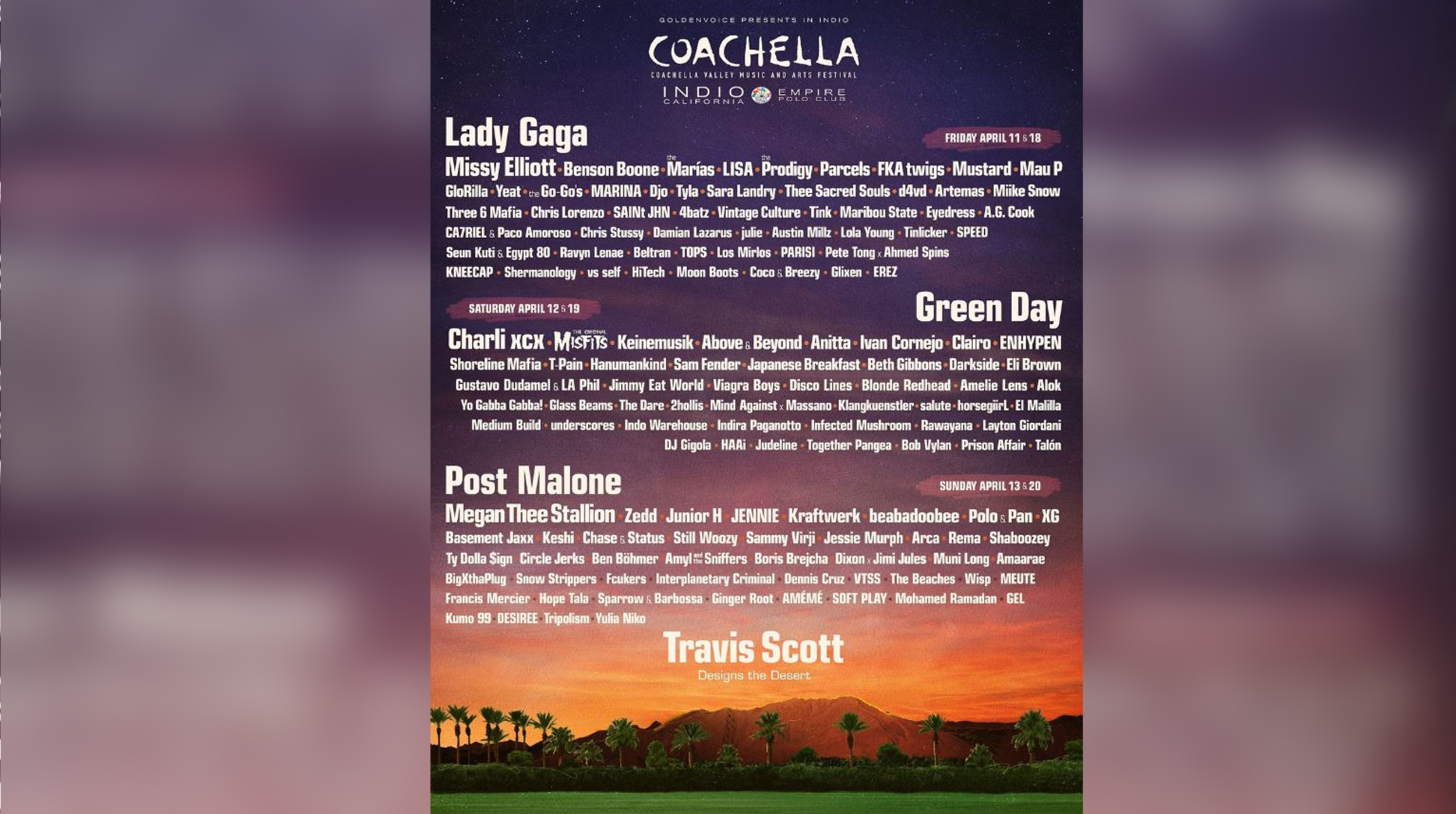 Coachella 2025 revela su cartel oficial: ¡Lady Gaga y El Malilla encabezarán el festival! post thumbnail image
