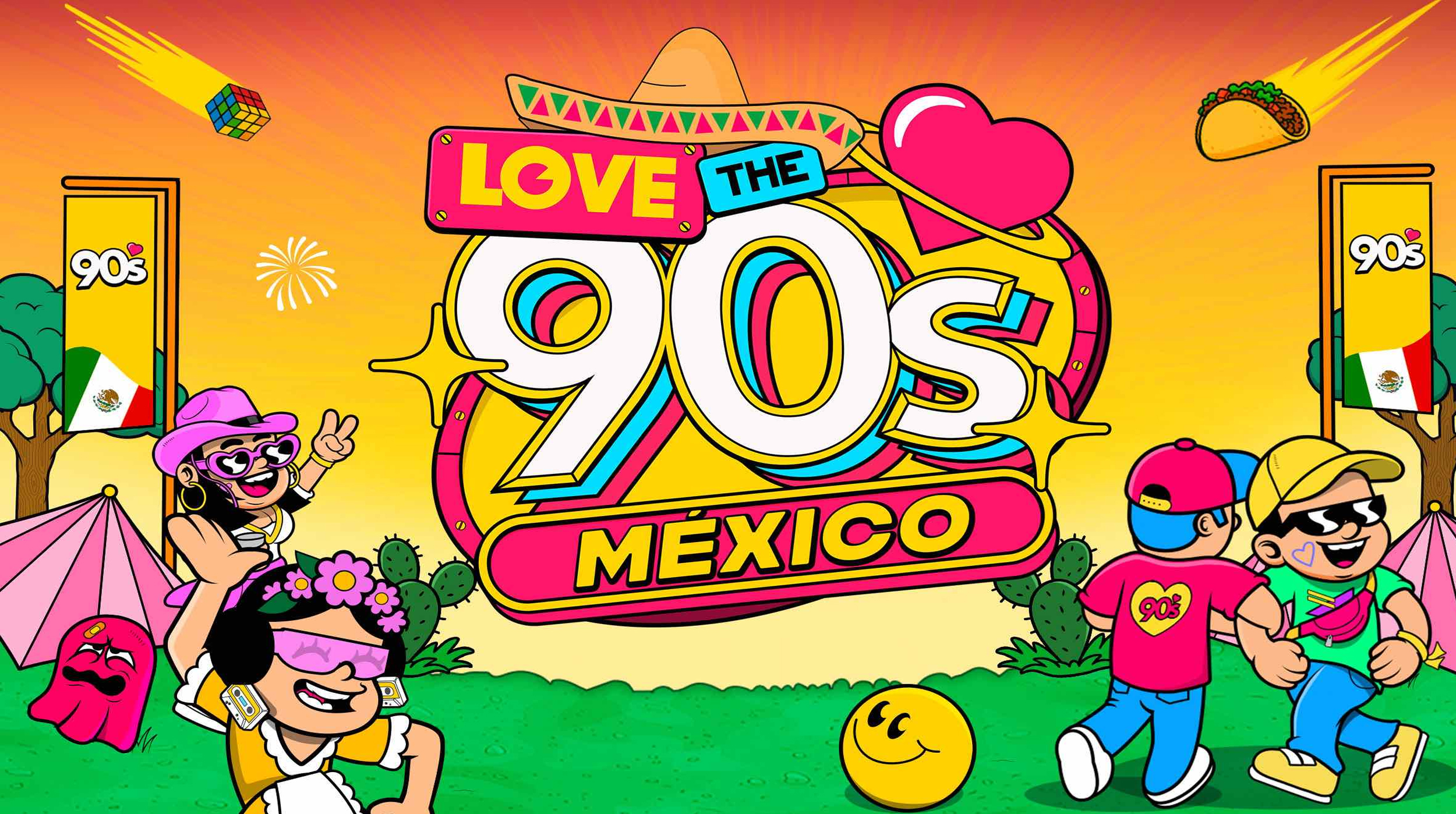 El Festival más grande de España “Love the 90s” llega por primera vez a México post thumbnail image