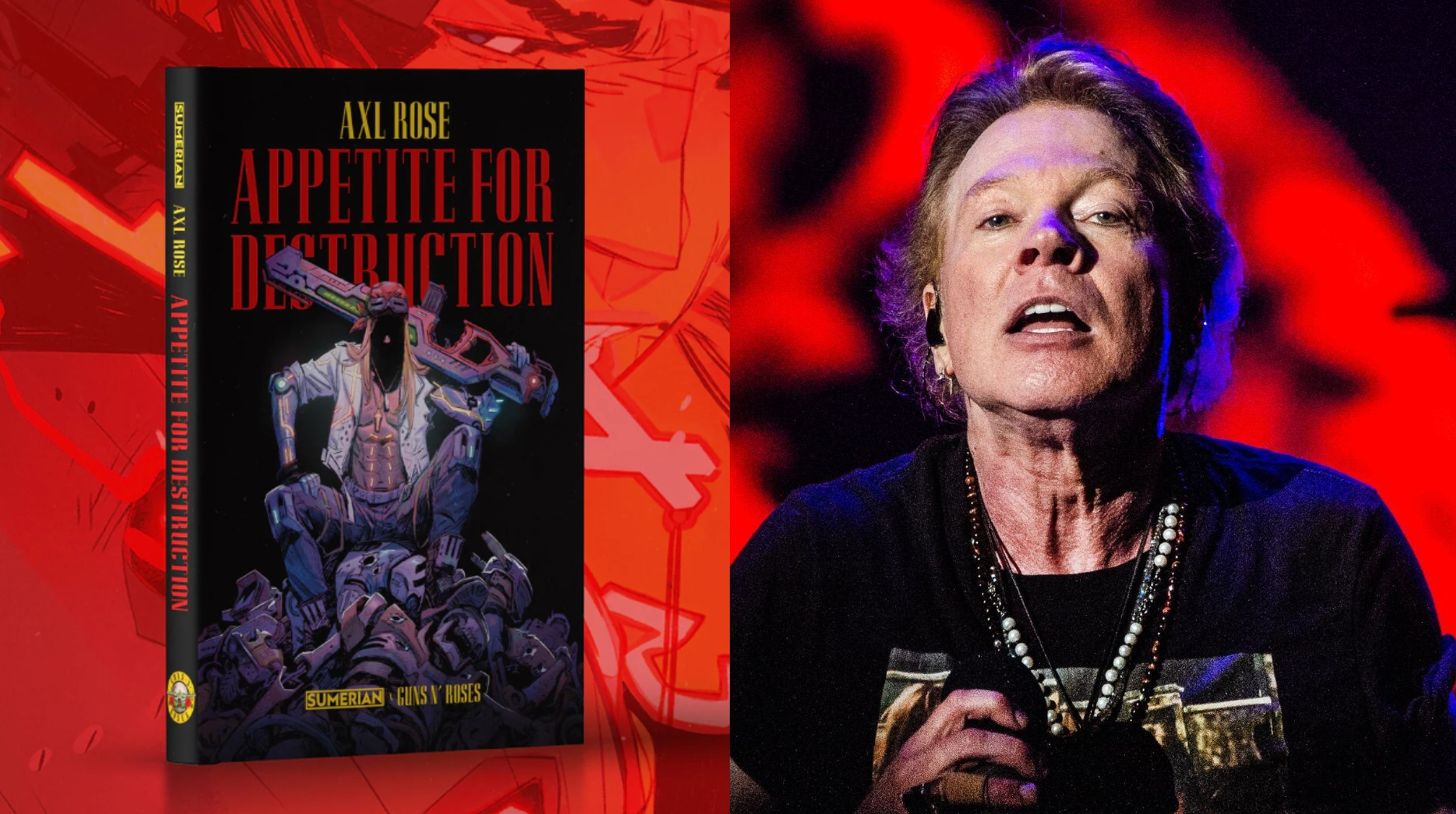 Axl Rose se convierte en androide en la novela gráfica Appetite for Destruction post thumbnail image