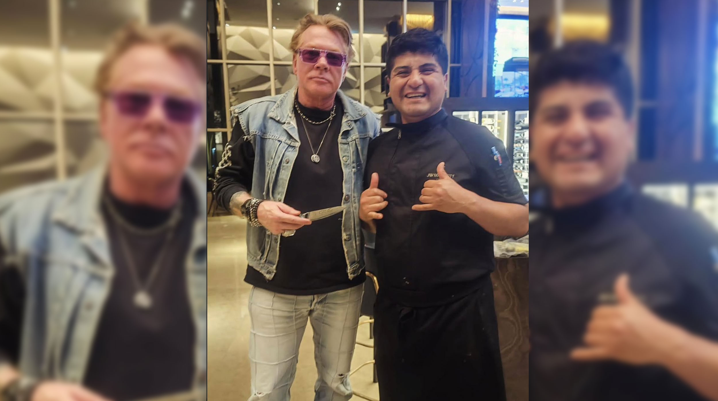 Chef pierde trabajo tras tomarse foto con Axl Rose y dice: “Valió la pena” post thumbnail image