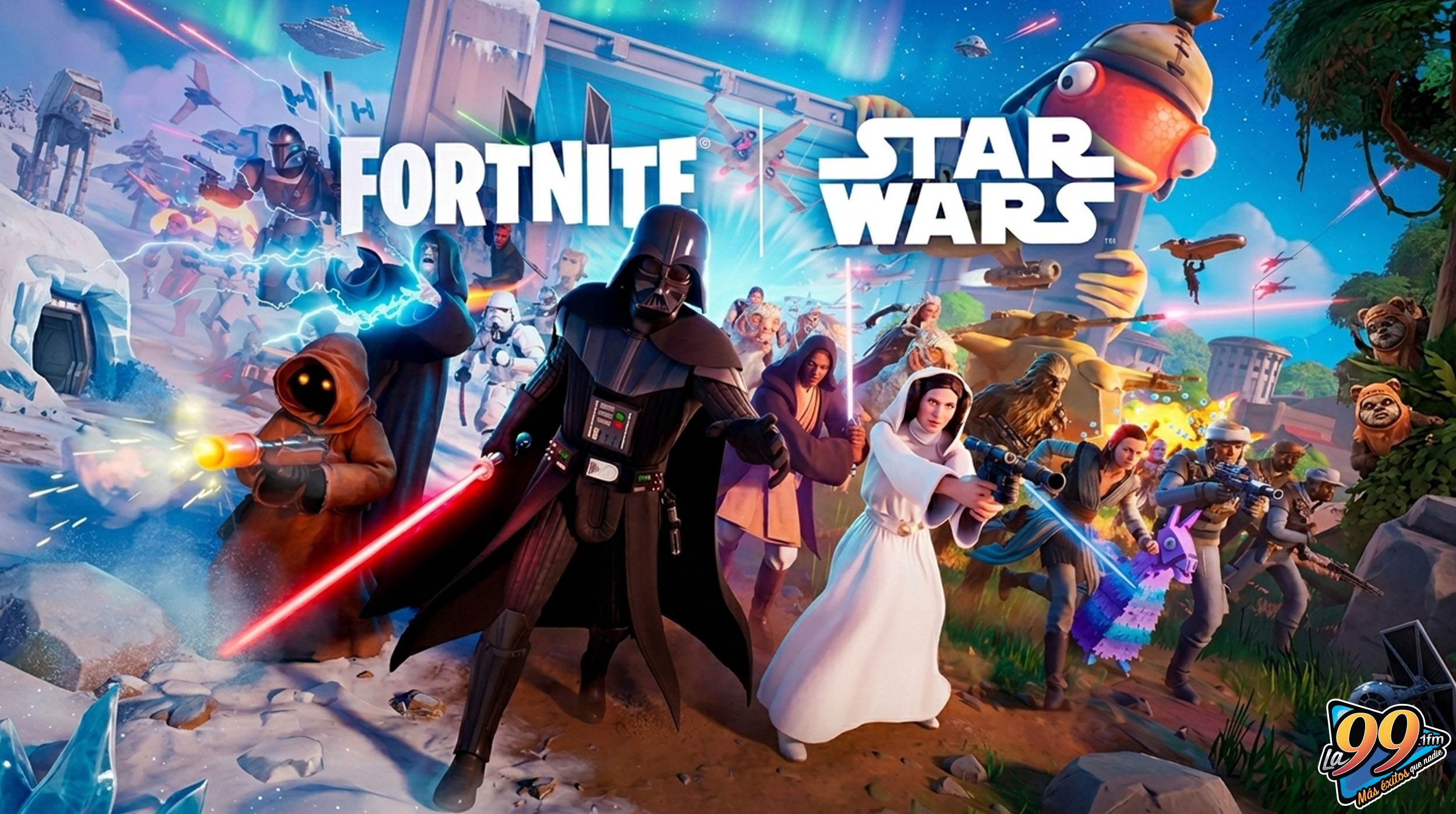 ¡Star Wars invade Fortnite! Tres nuevas islas y el regreso triunfal de Darth Vader en su versión más temible post thumbnail image