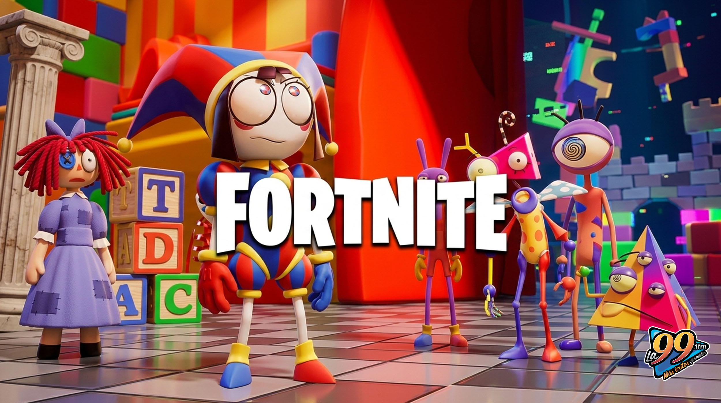 ¡Colapso digital! Fortnite anuncia crossover oficial con ‘The Amazing Digital Circus’ con skins de sus protagonistas post thumbnail image