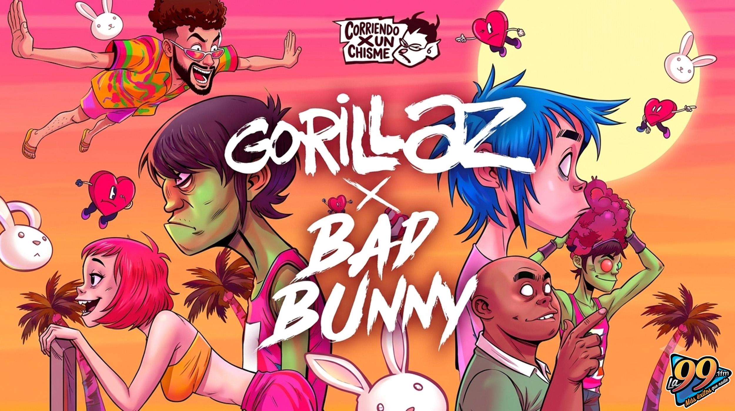 Choque de leyendas en Londres: ¡Bad Bunny sorprende al invitar a Gorillaz al escenario! post thumbnail image