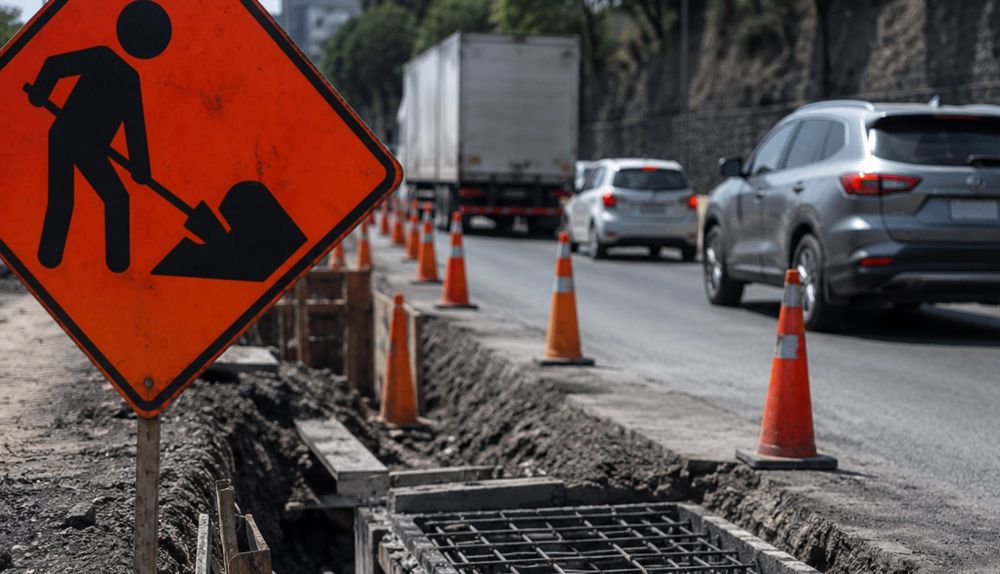Obras pluviales reducirán carriles en la autopista México-Cuernavaca a partir de este martes post thumbnail image