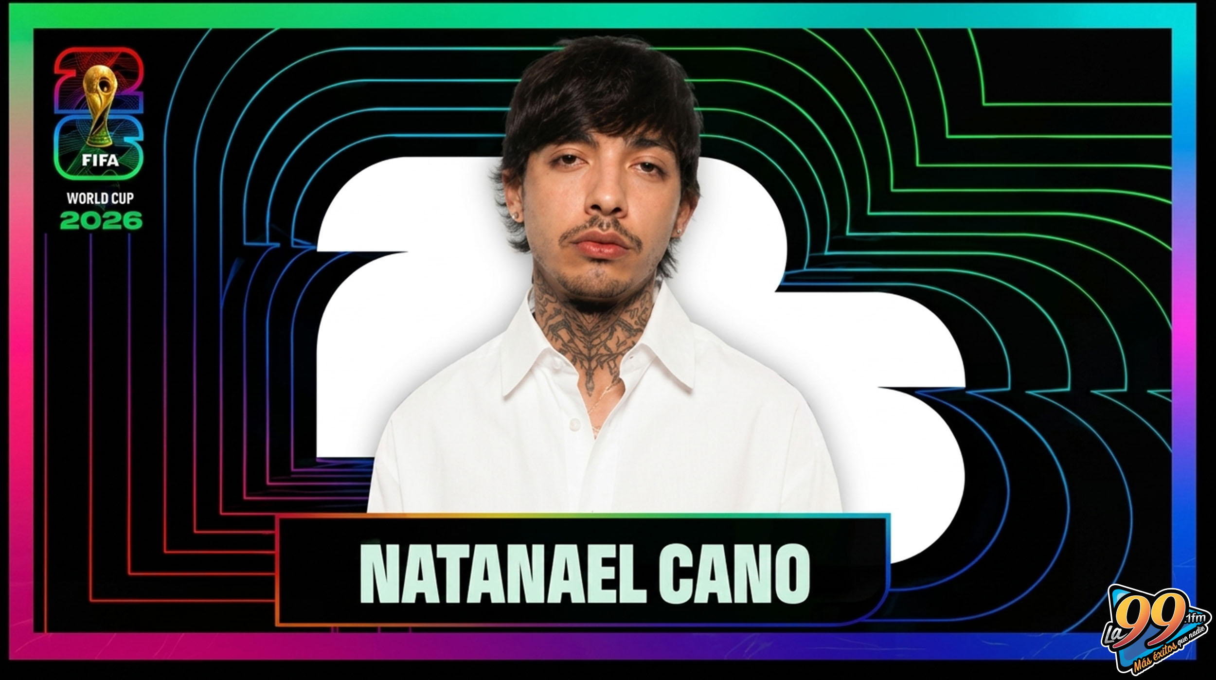 ¡Bombazo mundialista! Natanael Cano se une a los gigantes del rap para el álbum de la FIFA 2026 post thumbnail image