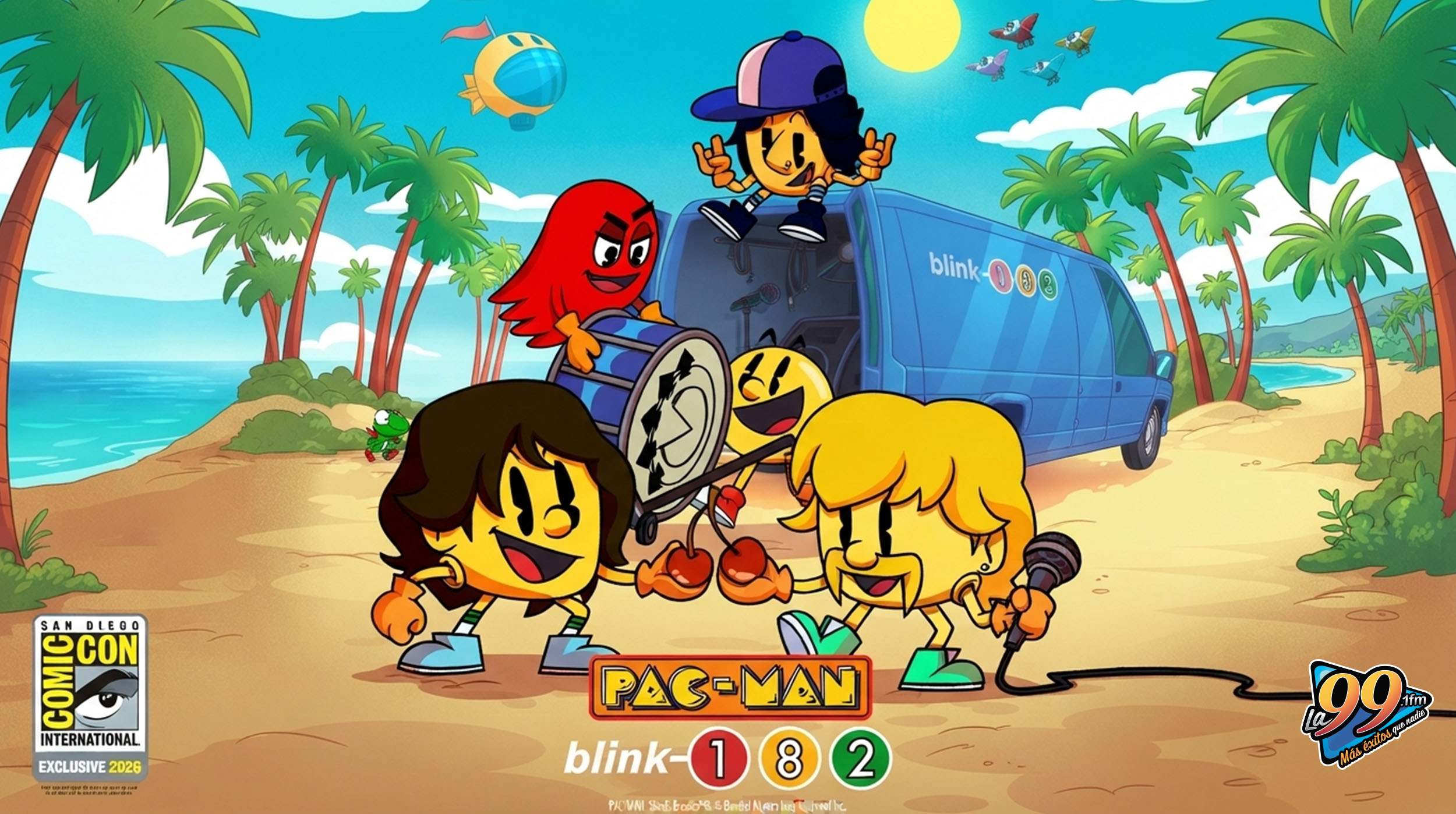 Blink-182 y Pac-Man protagonizan la colaboración más brutal de la Comic-Con post thumbnail image